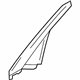 GM 19317986 Windshield Pillar Trim, Passenger Side