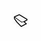 GM 19317868 Upper Center Pillar Trim Clip