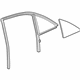 GM 84492360 Fixed Glass, Rear Passenger Side