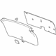 GM 84297485 Lower Gate Trim, Jet Black