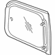 GM 10418643 Glass, Rear Driver Side