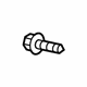 GM 19316841 Fender Liner Clip, Front