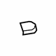 GM 19316481 Wiper Arm Cap