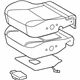 GM 19184931 Seat Cushion, Passenger Side
