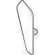 GM 42713206 Lamp Bracket, Driver Side