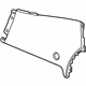 GM 23210066 Rear Panel, Driver Side