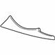 GM 23299292 Upper Trim Panel, Driver Side
