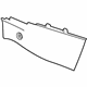 GM 23435808 Extension Panel, Black, Front Driver Side