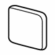 GM 20957917 Tail Lamp Assembly Seal Strip