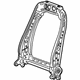 GM 13526515 Seat Back Frame, Front Driver Side