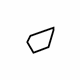 GM 15801408 Door Trim Panel Cover, Titanium, Passenger Side