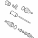 GM 84873209 Axle Assembly, Front
