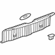 GM 42340990 Rear Sill Plate, Black