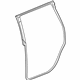 GM 84507988 Surround Weatherstrip, Rear Driver Side
