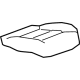 GM 84245108 Cushion Cover, Brown, Front