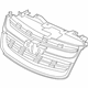 GM 19317812 Grille, Dark Silver