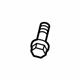 GM 92289841 Outer Belt Assembly Bolt