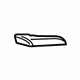 GM 84347679 Center Molding, Driver Side