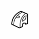 GM 88897615 Seat Belt Cover
