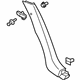 GM 22911857 Lower Quarter Trim, Driver Side