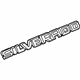 GM 23400375 Nameplate, Front