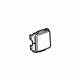 GM 84836371 Blank Cover, Black, Upper Driver Side