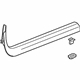 GM 22938087 Front Sill Plate, Brownstone, Driver Side