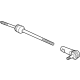 GM 84911266 Tie Rod, Rear
