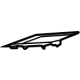 GM 84272706 Door Trim Panel Cap, Front Driver Side