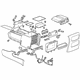 GM 84167000 Console Assembly, Gray, Front