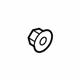 GM 19316155 Shackle Nut, Rear