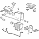 GM 10361986 Console Assembly, Gray