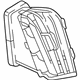 GM 84581774 Air Vent Grille, Driver Side