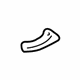 GM 88965521 Bumper Brace