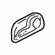 GM 16813270 Bezel, Black, Front Passenger Side