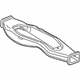 GM 39096567 Rear Duct
