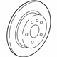 GM 13502137 Rotor, Rear