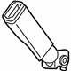GM 84604751 Buckle End, Beige