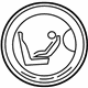 GM 94771516 Air Bag Label