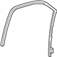 GM 84283577 Run Weatherstrip, Front Driver Side