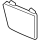 GM 84496390 Storage Cover, Black Diamon, Rear