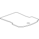 GM 84459546 Floor Cover, Black Diamon, Rear