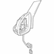 GM 39008888 Mirror Outside, Rear Driver Side