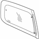 GM 15245084 Glass, Driver Side