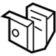 GM 84081189 Rear Extension, Passenger Side