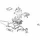 GM 84105089 Console Assembly, Jet Black, Front