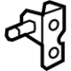 GM 42441197 Uniside Panel Bracket, Front
