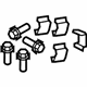 GM 93180075 Evaporator Assembly Mount Kit
