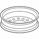 GM 13219390 Compact Spare, Rear