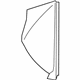 GM 84515918 Side Cover, Jet Black, Outer Passenger Side